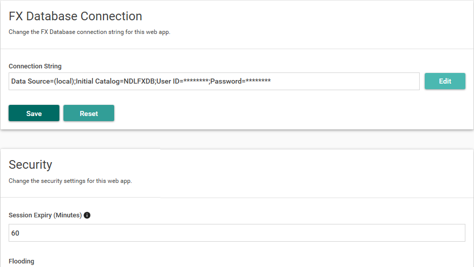 Picture showing Form Manager Configuration page.