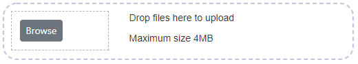 Picture showing the Custom Ink Picture Element Browse Button.