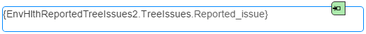 Picture of Label Element showing an input mapping.