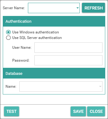 Picture showing Server Validation dialog box.