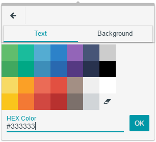 Picture showing the Form Studio colour palette.